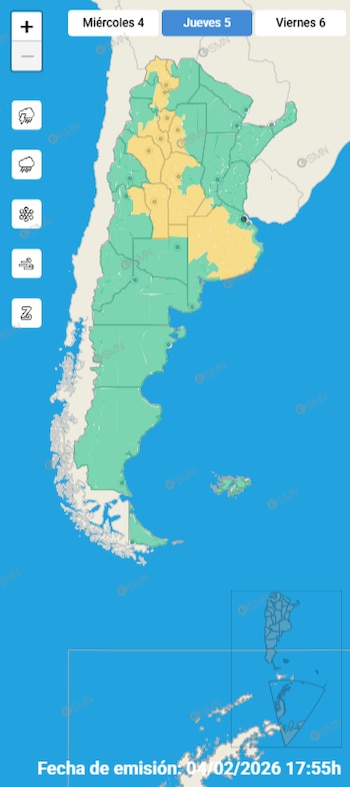 El sistema de alertas tempranas