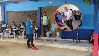 Un profesor falleció frente a sus alumnos en Arjona, Bolívar, tras cantar un vallenato: “Murió haciendo lo que amaba”