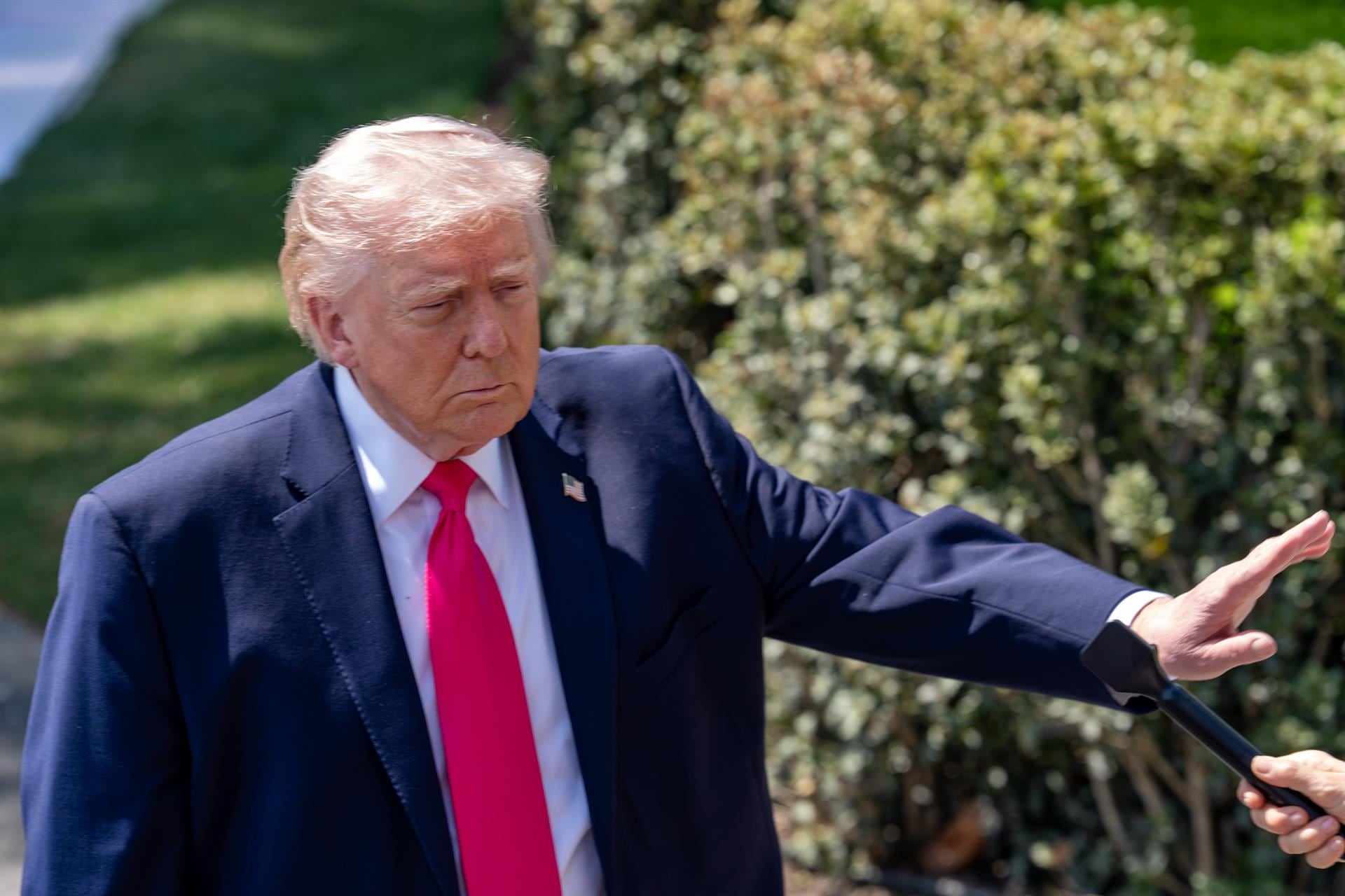 El presidente de Estados Unidos, Donald Trump, se refirió al régimen cubano durante un acto en la Casa Blanca (Europa Press)