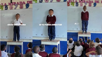 La viralización del video en redes sociales motivó comentarios que destacaron tanto el humor como la empatía de las propuestas de los estudiantes - crédito historiasquesuman.med / Instagram