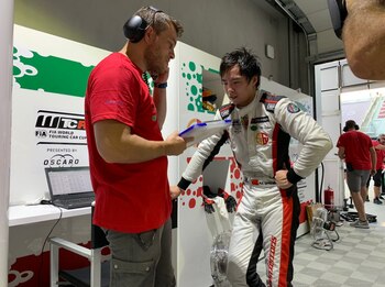 El piloto Ma Qing Hua