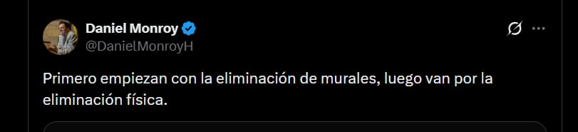 El representante a la Cámara por Bogotá, Daniel Monroy, también reaccionó tras la divulgación de las fotografías - crédito @DanielMonroyH/X