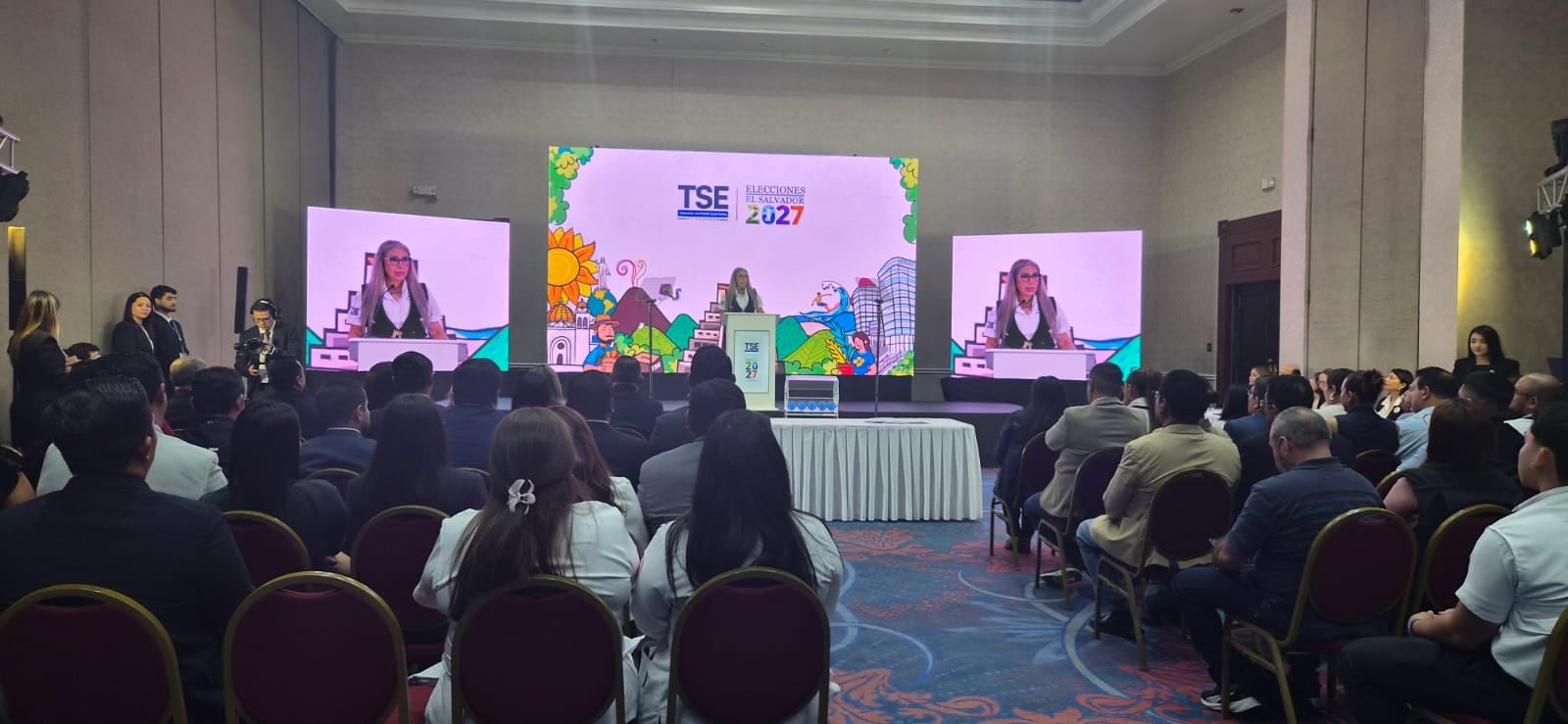 El Tribunal Supremo Electoral sortea la quinta posición de las juntas electorales para los comicios de 2027 en El Salvador