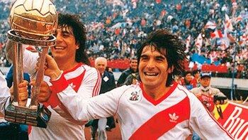 Ganó todo con River, jugó