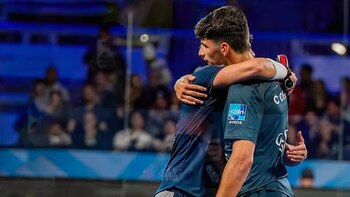 Arturo Coello y Agustín Tapia