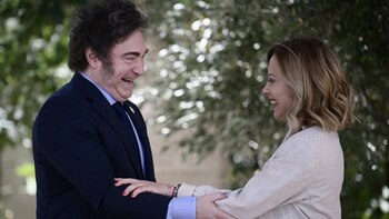 Javier Milei participó, invitado por