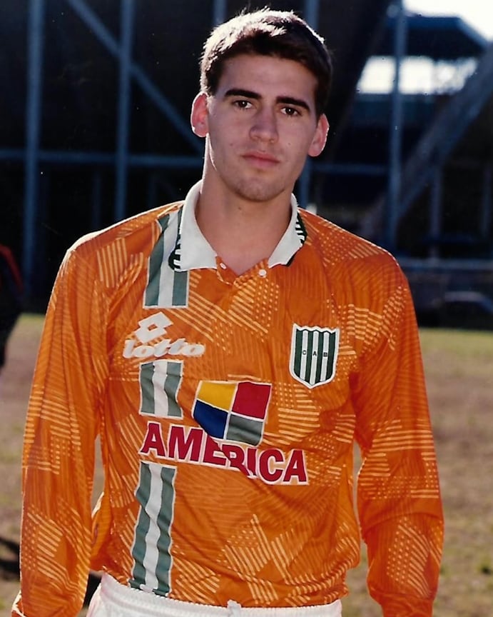 Domenech, en su tránsito por las Inferiores de Banfield