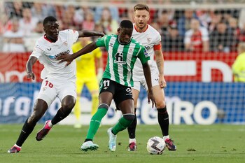 El delantero brasileño Luiz Henrique