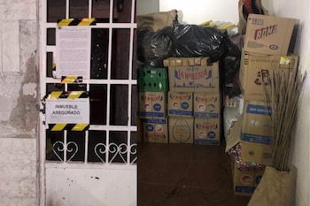 En total se aseguraron cuatro