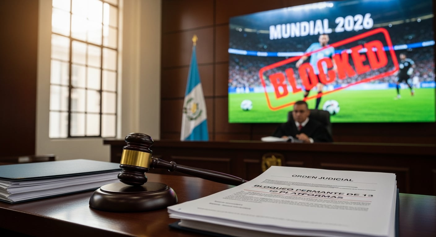 Operación Tarjeta Roja: ordenan bloquear el acceso a sitios que transmiten ilegalmente los partidos del Mundial 2026 (Imagen Ilustrativa Infobae)