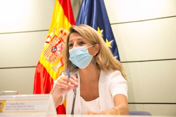 La vicepresidenta segunda del Gobierno