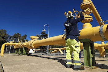 El gasoducto Cruz del Sur,