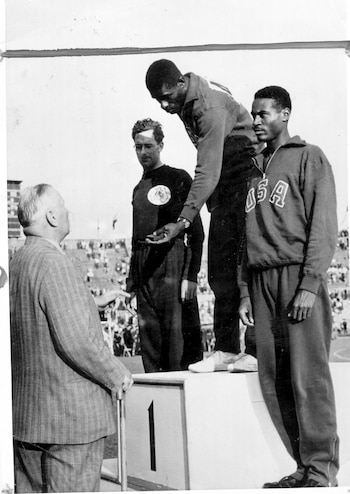 Herb Douglas won the bronze