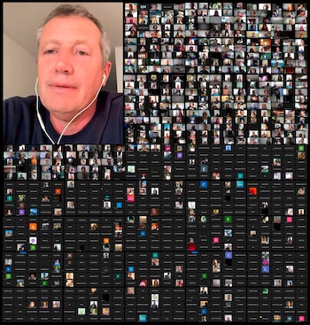 Emilio Monzó, durante el último