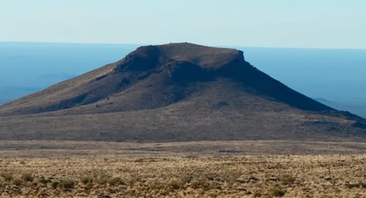 El Gobierno de Neuquén confirmó una señal térmica inusual en el volcán Auca Mahuida que permanece estable y no representa riesgo para poblaciones cercanas (Gob de Neuquén)