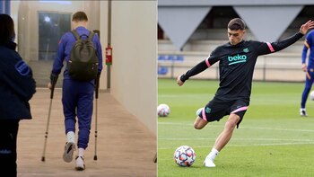 El mediocampista se retiró en