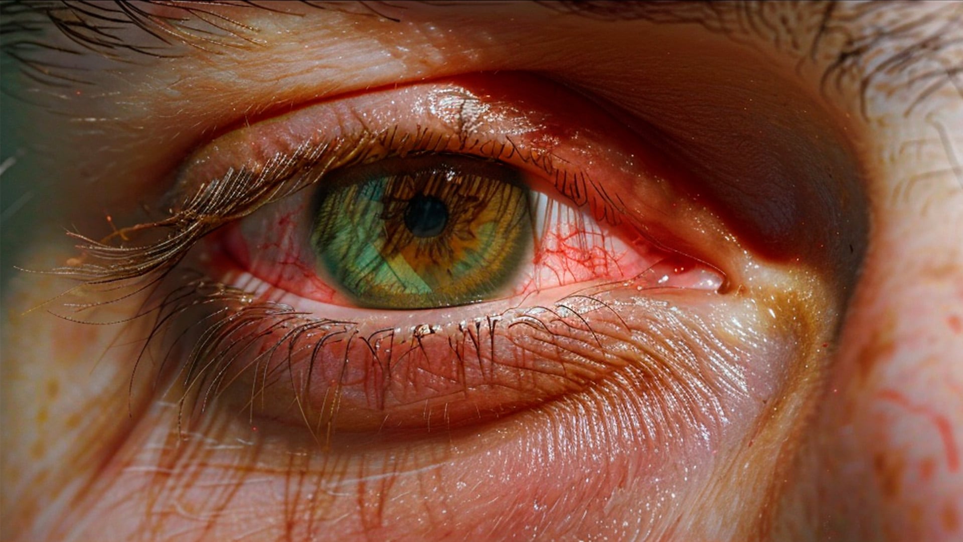 La sequedad ocular es una de las causas más frecuentes de molestias matutinas, agravada por aire seco, calefacción o ventiladores (Imagen Ilustrativa Infobae)