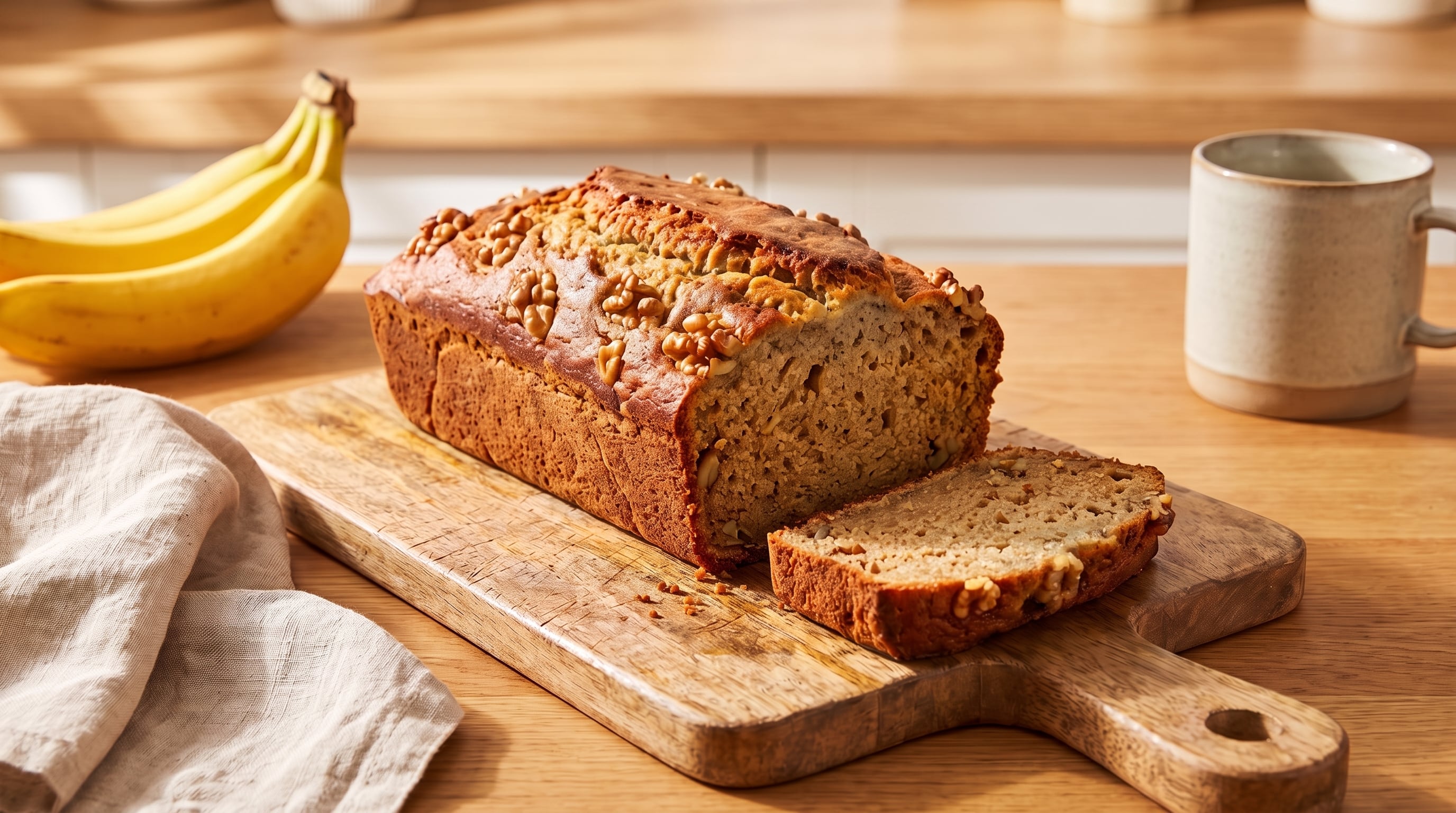 Receta de pan de plátano en licuadora y sin horno: postre fácil ideal para un antojo dulce
