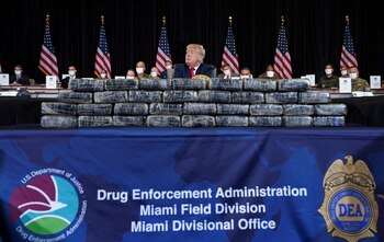 Trump fue ubicado detrás de