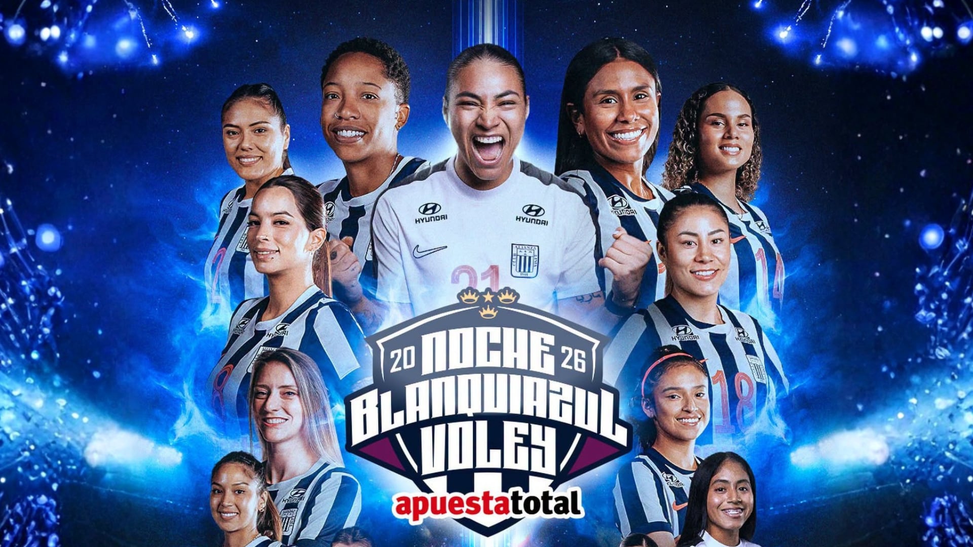 Alianza Lima Vóley anunció la Noche Blanquiazul 2026.