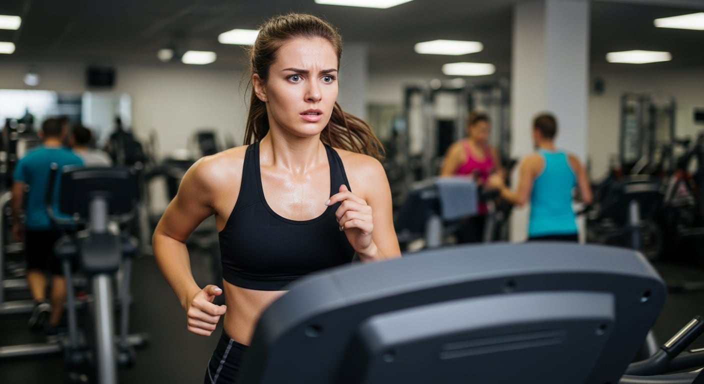 La ansiedad en el gimnasio suele estar motivada por el miedo al juicio ajeno y la falta de familiaridad con el entorno, según expertos en salud mental (Imagen Ilustrativa Infobae)