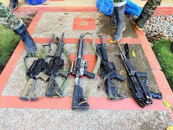 Las autoridades vinculan a esta facción de las disidencias de las Farc con extorsiones, amenazas e intimidación a comunidades rurales en el sur del Tolima - crédito @PedroSanchezCol / X