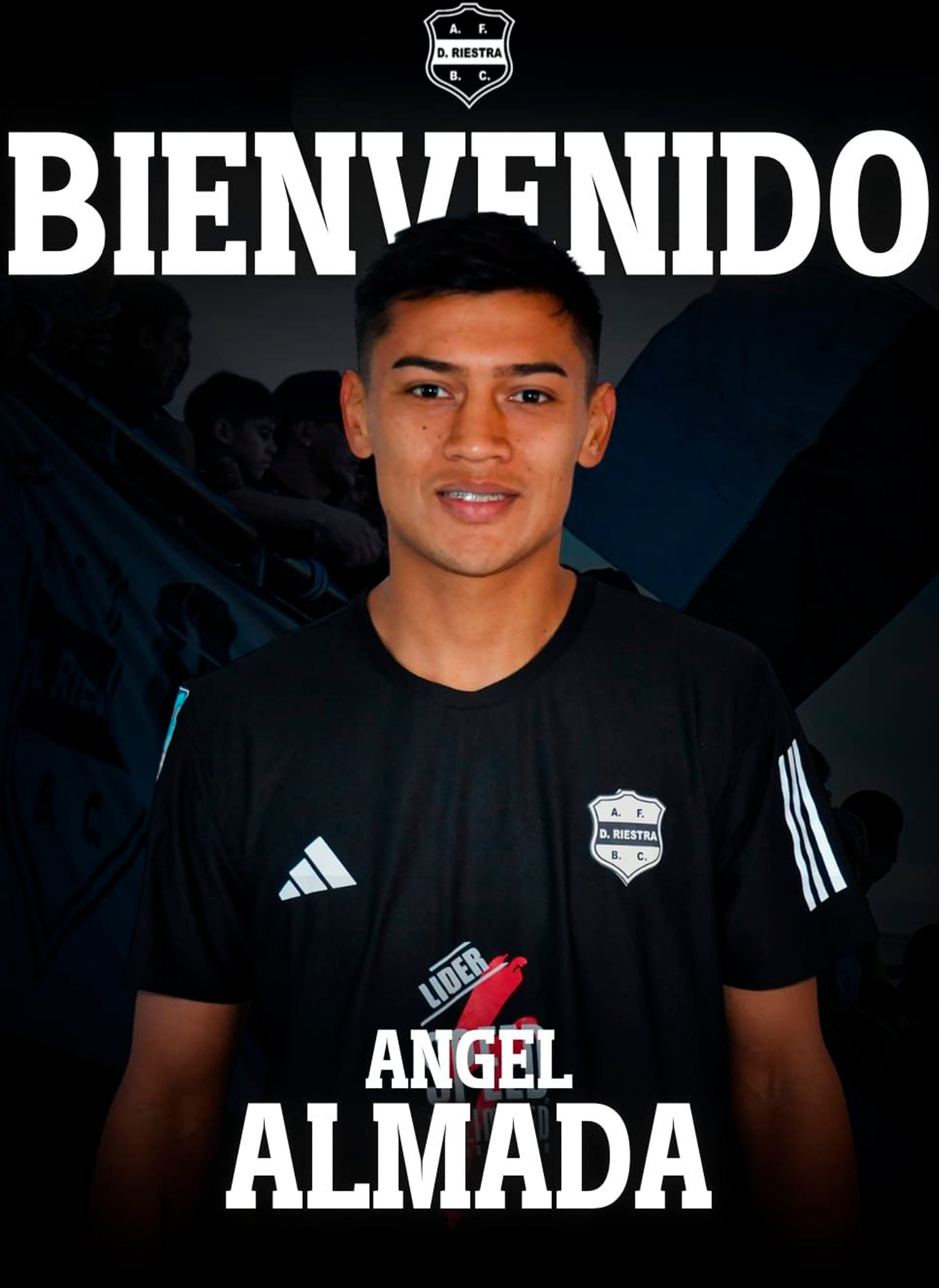 El delantero Ángel Almada se unió a préstamo por 18 meses desde Tristán Suárez
