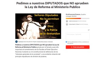 La petición de Rejia impulsada