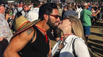 Marcela Mistral y Poncho de