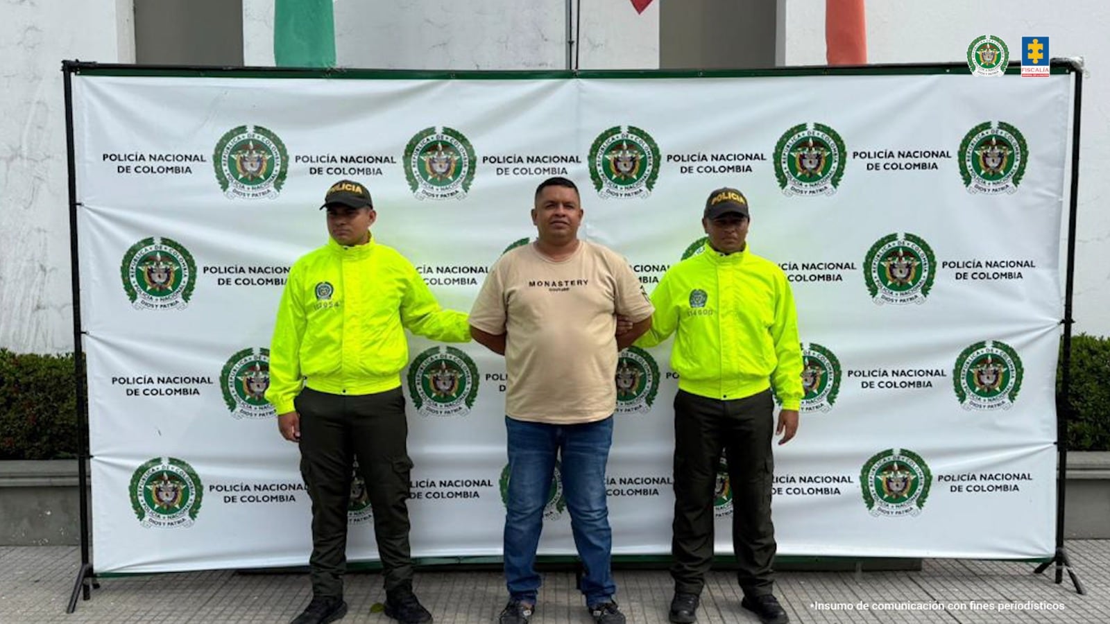 Es señalado por su participación en el homicidio del activista Argemiro Mayo García, reconocido líder social en el municipio de Mutatá, Antioquia - crédito Fiscalía General de la Nación
