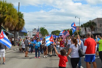 Cubanos exiliados en Miami (Estados