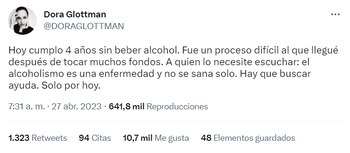 Este fue el tuit con