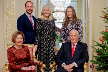La familia real de Noruega. (EFE/EPA/STIAN LYSBERG SOLUM NORWAY OUT)