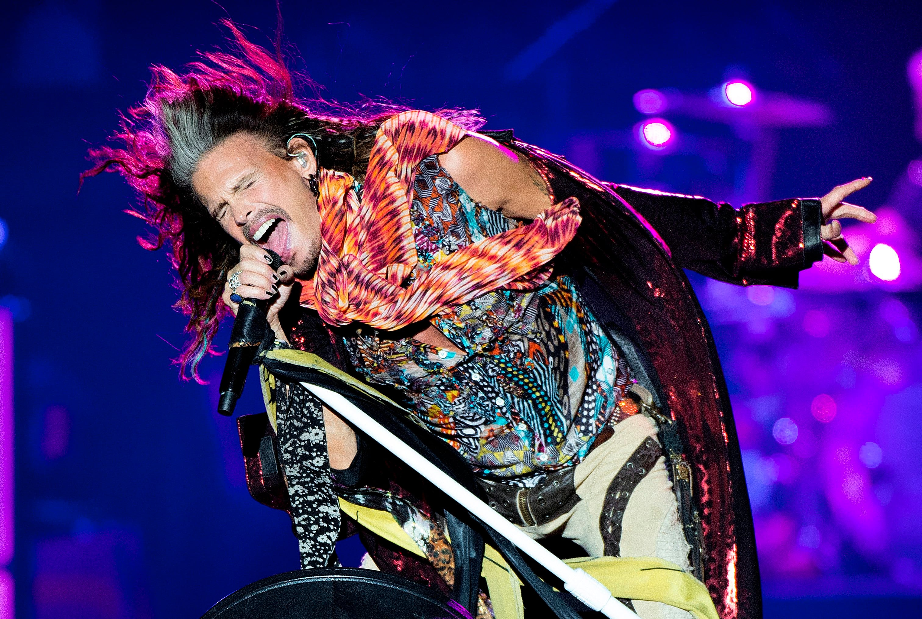 El cantante Steven Tyler de Aerosmith, en una fotografía de archivo. (EFE/Nils Meilvang)