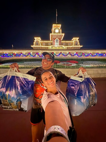 Matías Alé y Martina compartieron