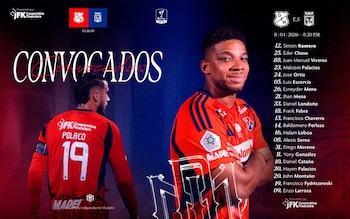 El defensor Frank Fabra lidera al grupo de jugadores convocados para el DIM en el clásico paisa-crédito Jefatura de Prensa de Independiente Medellín