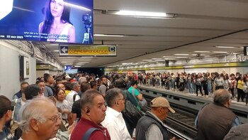 Aglomeraciones en estación Zapata de