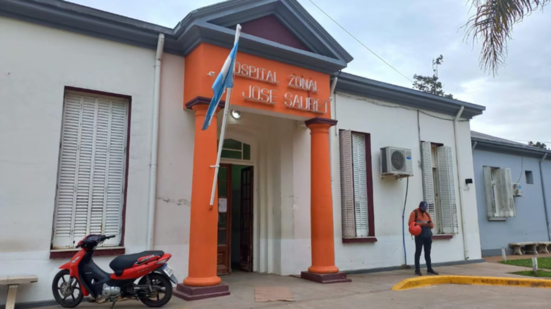 El Hospital Dr. Sauret de la localidad cordobesa de Monteros donde su operado de urgencia la víctima (El Doce.tv)