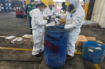 El procedimiento se ejecutó en cumplimiento de los protocolos y disposiciones legales aplicables, según informó la dependencia. Créditos: FGR