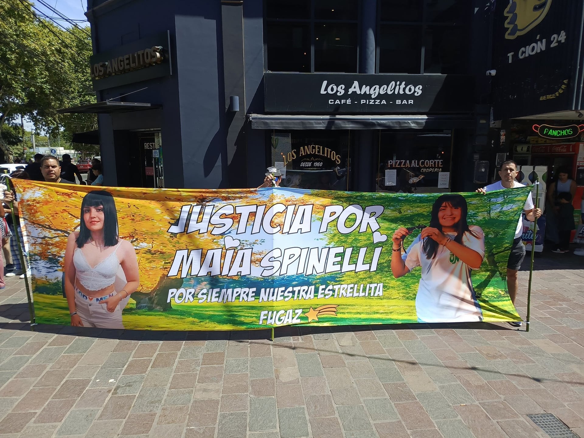 El reclamo de justicia de los familiares de Maia