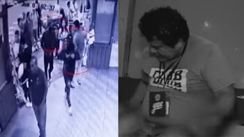 Las cámaras de seguridad registraron