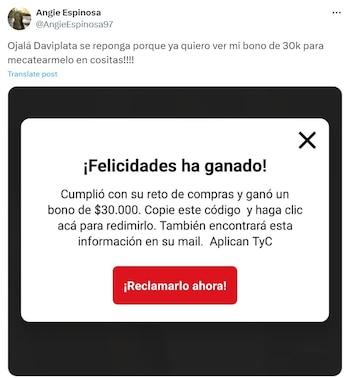 Este fue el mensaje que