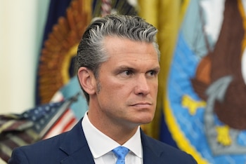 Pete Hegseth recomendó a los países miembros de la CPI abandonar la entidad - crédito Alex Brandon/AP