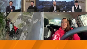 "No denuncié porque perdería la moto para peritaje y la necesito para trabajar", dijo Débora (Infobae al Mediodía)