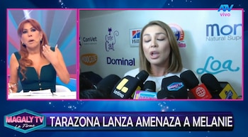 Magaly Medina exige que Christian Domínguez saque a su hija del conflicto. Captura: Magaly TV La Firme.