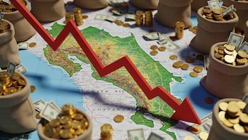 La caída de los combustibles mantiene la deflación en Costa Rica y aleja al país del rango meta del Banco Central