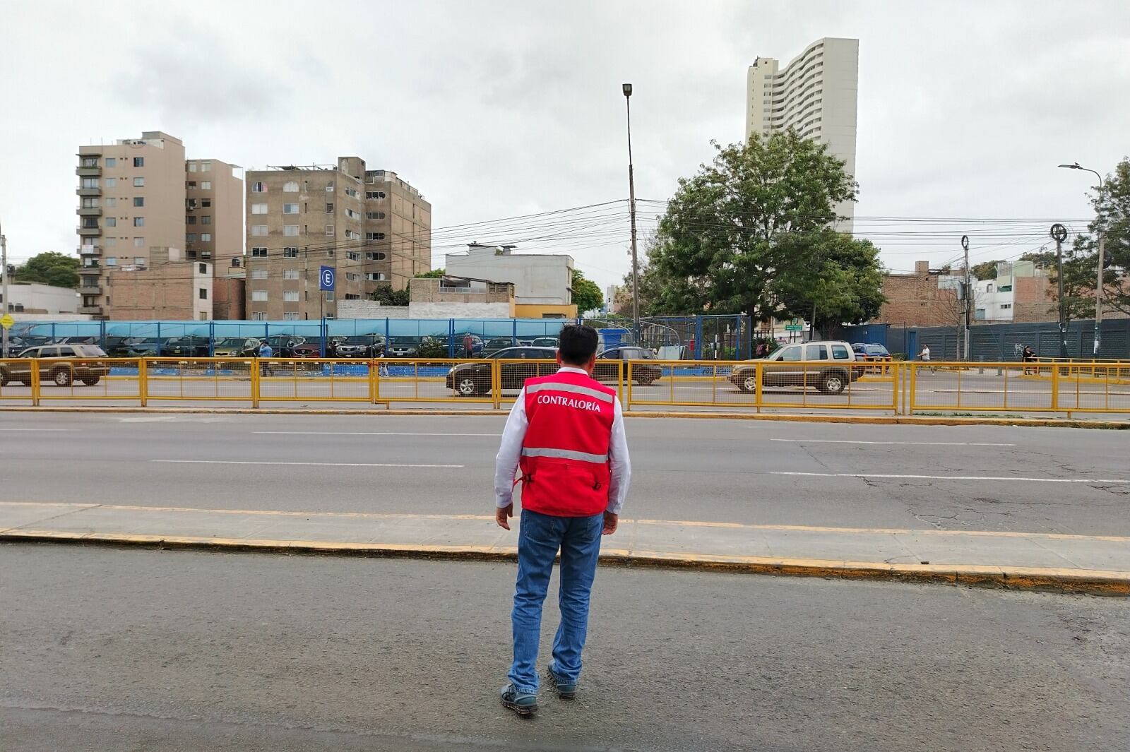 Contraloría detecta deficiencias y posibles retrasos en obras millonarias sobre la Av. Javier Prado. (Foto: Contraloría General de la República)