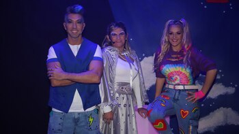 Claudia Valenzuela junto a Emiliano