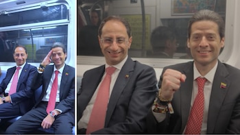 Así fue el viaje en metro del vicepresidente de Colombia José Manuel Restrepo en Nueva York para llegar a tiempo a un compromiso, en medio de la Asamblea General de la ONU: “En la Patria Milagro no paramos”