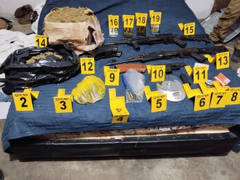 Foto: FGJNL/ Dan otro golpe al narco en Nuevo León, decomisan 90 kilos de droga